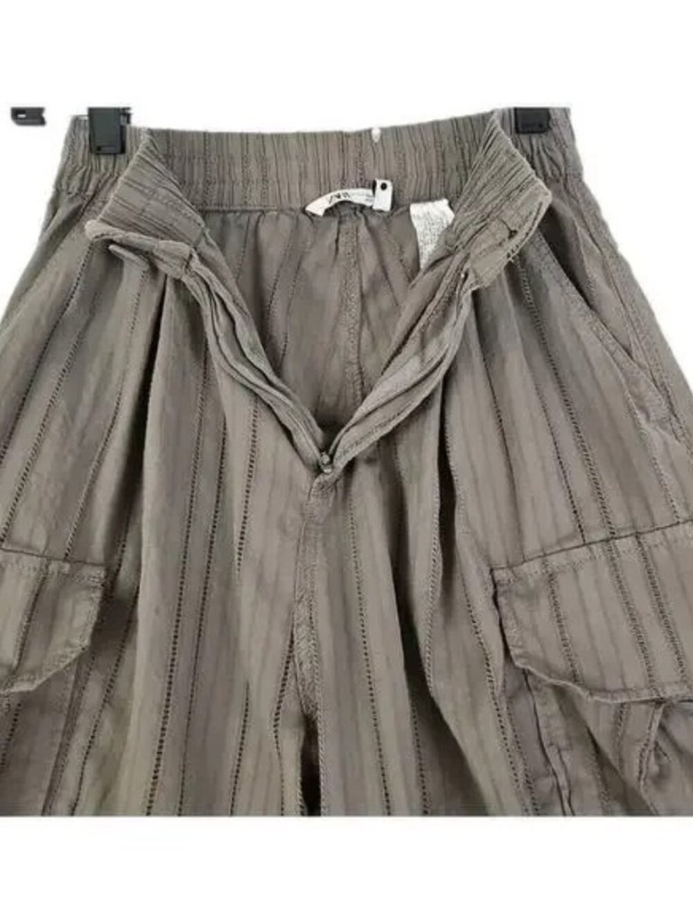 Zara ~Woman Size XS~ Gray Pants - Picture 6 of 9